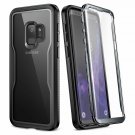 For Galaxy S9 Case BuiltIn Screen Protector Shockproof Rugged Holster 2018 Black