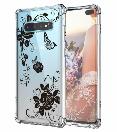For Galaxy S10 Plus Shockproof Series Hard PCTPU Bumper Protective 6.4 Crystal