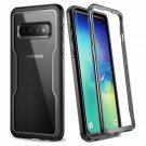 Galaxy S10 Case Protection Full Body Shockproof Slim Fit Without Builtin Black