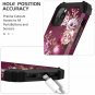 iPhone 11 Pro Case Heavy Duty Shockproof Protection PlasticSilicone Burgundy