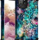 iPhone 11 Pro Case  Heavy Duty Shockproof Protection PlasticSilicone Mandala