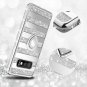 Galaxy S10e Case Glitter Ring Holder Grip Rhinestone Kickstand Diamond Silver