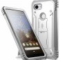 Google Pixel 3a Case Rugged Kickstand FullBody DualLayer Shockproof White