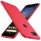 Google Pixel 3a Case Scratch Resistant  Anti Slip Grippy Soft TPU Red