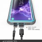 For Galaxy S9 Case BuiltIn Screen Protector Fullbody Rugged Holster 2018 Blue