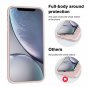 iPhone XR Case Soft Silicone Gel Rubber Bumper Anti Scratch Protective Pink Sand