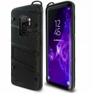 Case for Galaxy S9 Plus Military Grade 15ft Tested Shockproof Dual Layer Black