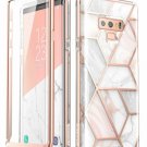 Samsung Galaxy Note 9 Case FullBody Glitter Bumper Protective TPU Bumper Marble