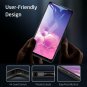 For Galaxy S10 Case 9H Tempered Glass Hybrid Back Cover Soft TPU Bumper Skyfire