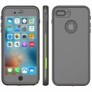 iPhone 7/8 Plus Waterproof Case Underwater Snowproof Dirtproof Shockproof Gray