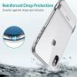 iPhone Xs Max case Metal Kickstand Vertical and Horizontal Stand Flexible Clear