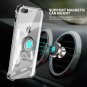 Case for iPhone 7/8 Plus with 360 Rotatable Ring Kickstand Fit Magnetic Black