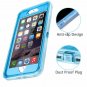iPhone 7/8 Plus Case Protective Glitter 3D Quicksand Protective TPU Blue