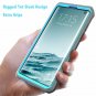 For Samsung Galaxy S10 Case Military Grade FullBody Rugged with Kickstand Blue