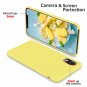Case For iPhone XR Soft Liquid Silicone Slim Rubber Shockproof Protective Yellow