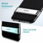 iPhone Xs Max case Metal Kickstand Vertical and Horizontal Stand Flexible  Black