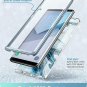 Galaxy Note 9 Case Glitter Bumper Protective TPU bumper Scratch Resistant Blue