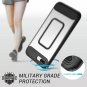 iPhone 7/8 Plus Case Full Body with Builtin Screen Protector Shockproof Silver