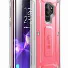 Samsung Galaxy S9 Plus Case BuiltIn Screen PRotector FullBody Rugged Pink