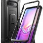 Samsung Galaxy S10 Case Full Body Dual Layer Rugged Holster & Kickstand Black