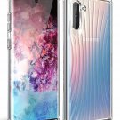 Samsung Galaxy Note 10 Case AntiFingerprint Soft Rubber TPU Crystal Clear