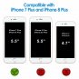 For iPhone 7/8 Plus Case Shock Absorption Technology Bumper Anti Scratch Black