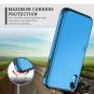 Case for iPhone XR Card Slot Holder Heavy Duty AntiScratch Dual Layer Blue