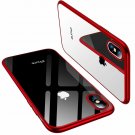 Case for iPhone X/Xs with Ultra Thin Slim Fit Soft Silicone TPU Cover Red