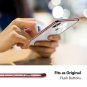 Case for iPhone X/Xs with Ultra Thin Slim Fit Soft Silicone TPU Cover Rose Gold