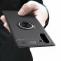 Samsung Galaxy Note 10 Case Soft TPU Hidden Kickstand Kickstand Car Mount Black