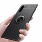Samsung Galaxy Note 10 Case Soft TPU Hidden Kickstand Kickstand Car Mount Black