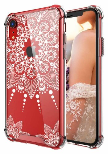 iPhone XR Case Shockproof Series Hard PC TPU Bumper Protective Mandalas