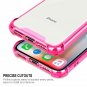 iPhone Xs Max Case Cute Anti Scratch Slim Cover Reinforced TPU Bumper Blue/Pink