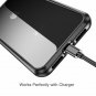 Case for iPhone X/Xs Clear Anti Scratch Shock Absorption Cover Shockproof  Black