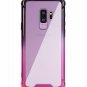 Case for Galaxy S9 Plus Shock Absorption Flexible Soft Edge Bumper Black Pink