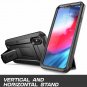 Case for iPhone Xs Max FullBody Rugged Holster BuiltIn Screen kickstand Black