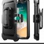Case for iPhone Xs Max FullBody Rugged Holster BuiltIn Screen kickstand Black