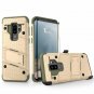 Case for Galaxy S9 Plus  Military Grade Drop Tested with Tempered Glass TAN CAMO
