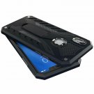 For iPhone XR Case Military Grade 12ft Drop Tested Protective Kickstand Black