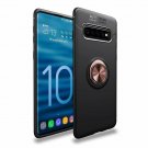 Samsung Galaxy S10 Plus Case Soft TPU Hidden Kickstand Magnetic Car Mount Rose