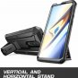 For OnePlus 7 Pro Case FullBody Rugged Holster Kickstand Builtin Screen Black