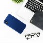 iPhone X/XS Case Hard Plastic Thin Matte Finish Coating Grip Compatible Navy