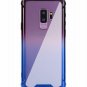 Case for Galaxy S9 Plus Shock Absorption Flexible Soft Edge Bumper Black Blue
