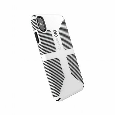 iPhone Xs Max Case Protective Rubber Drop Test Protection White and Black