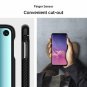 For Galaxy S10e Case Flexible TPU interior spider web pattern  Raised Black