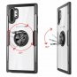 Case for Galaxy Note 10 Plus Rotation Finger Ring Grip Holder Kickstand Black