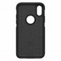 For iPhone X/XS Case Thin Lightweigh Polycarbonate Shell Bumps and Shock Black