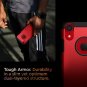 For iPhone XR Case (2018)Polycarbonate Dual Protection Drops and Scratches Red