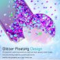 iPhone 11 Pro Max Case 2019 with Tempered Glass Screen Protector Teal/Purple