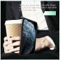 iPhone 11 Pro Max Cases Stylish Dual Layer Hard PC Back Ring Kickstand Black